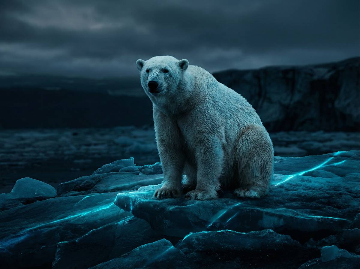 福利姬茄子视频-北极熊冰原探险