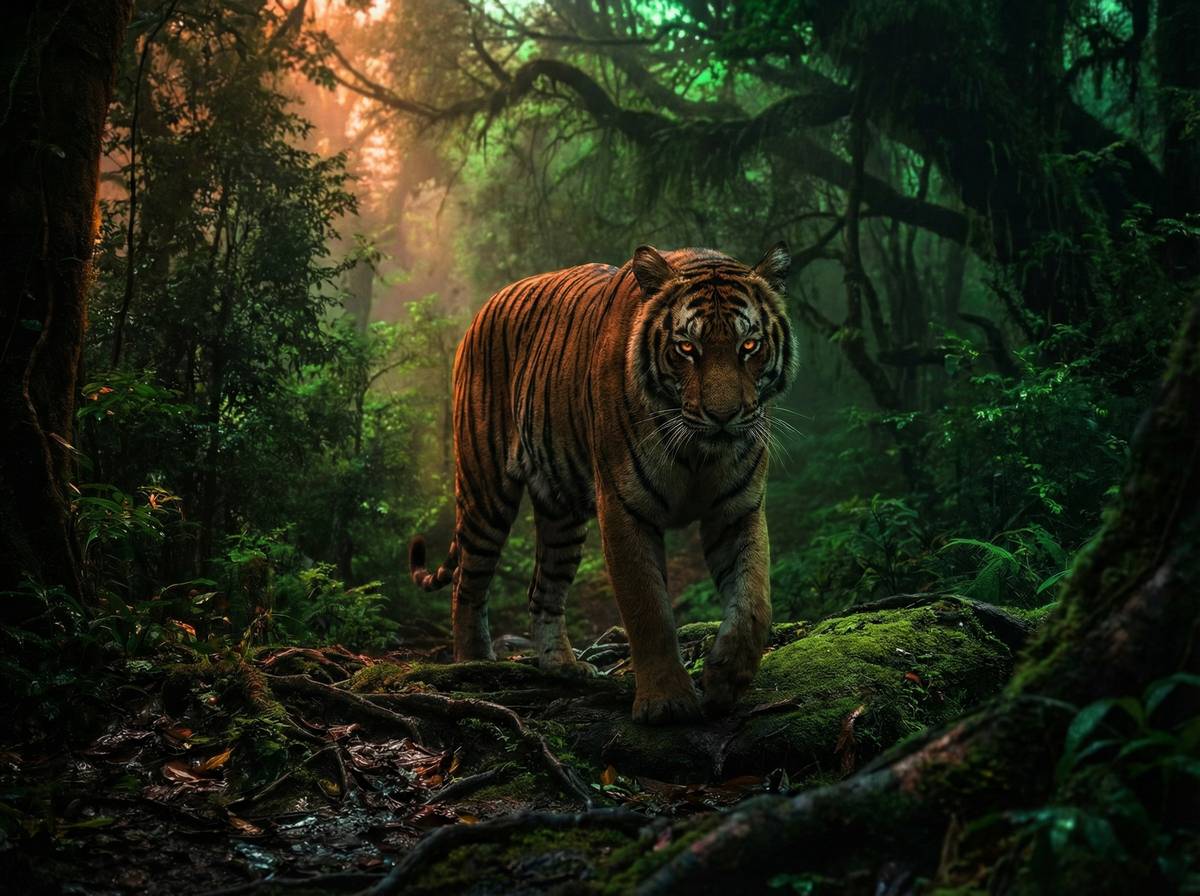 福利姬蘑菇视频-孟加拉虎丛林巡视